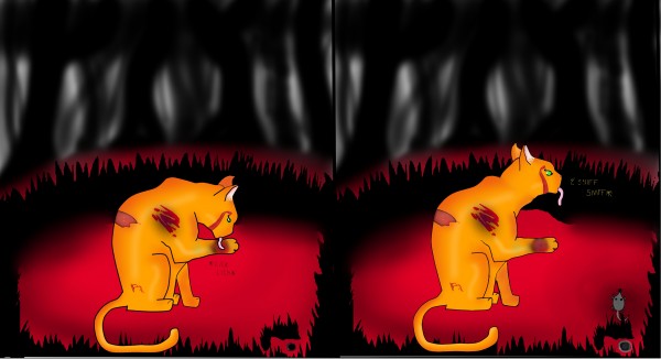 (Dodatek - tato část je velmi krátká, poněvadž jsem nedokreslila další obrázek úplně celý. Na druhou stranu už je skoro hotový a nechci ho sem nedávat. Děkuji za případné pochopení :) )